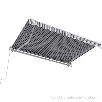 Manual Height-Adjustable Clamping Awning